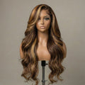 26” SDD Ombré body wave 13/4 HD Lace pre plucked