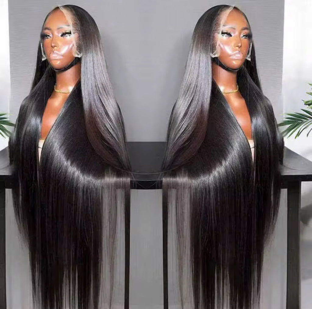 28” SDD Bone straight 13/4 HD Lace pre plucked