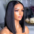14”SDD Black Bob 13/4 HD Lace pre plucked