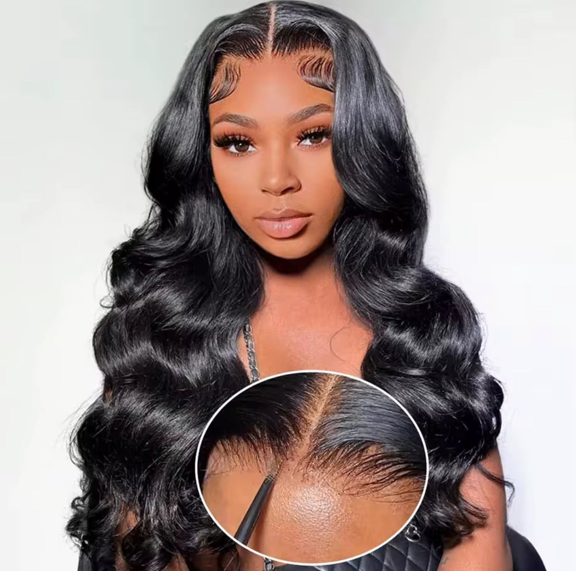 28” SDD Body Wave 13/4 HD lace pre plucked