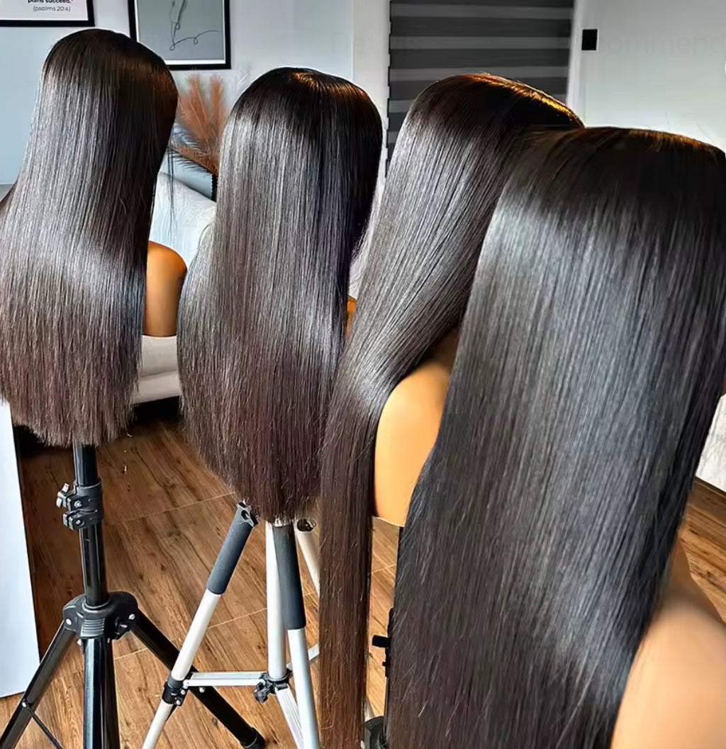 28” SDD Bone straight 13/4 HD Lace pre plucked